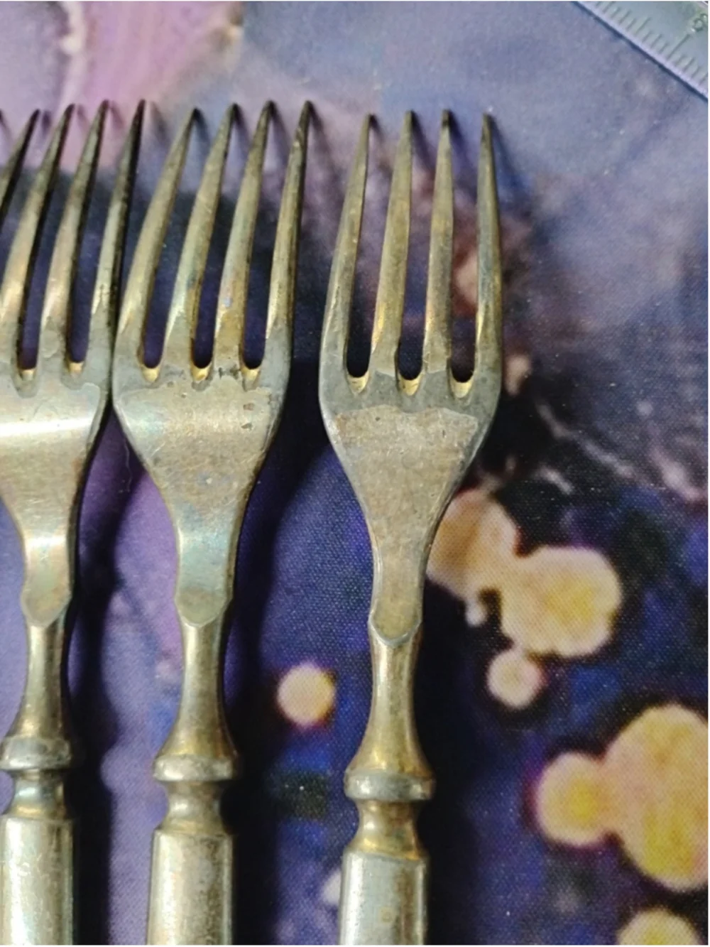 Antique Rogers & Bro. 12 Silver Plate Fork Waterbury Conn 7 3/4